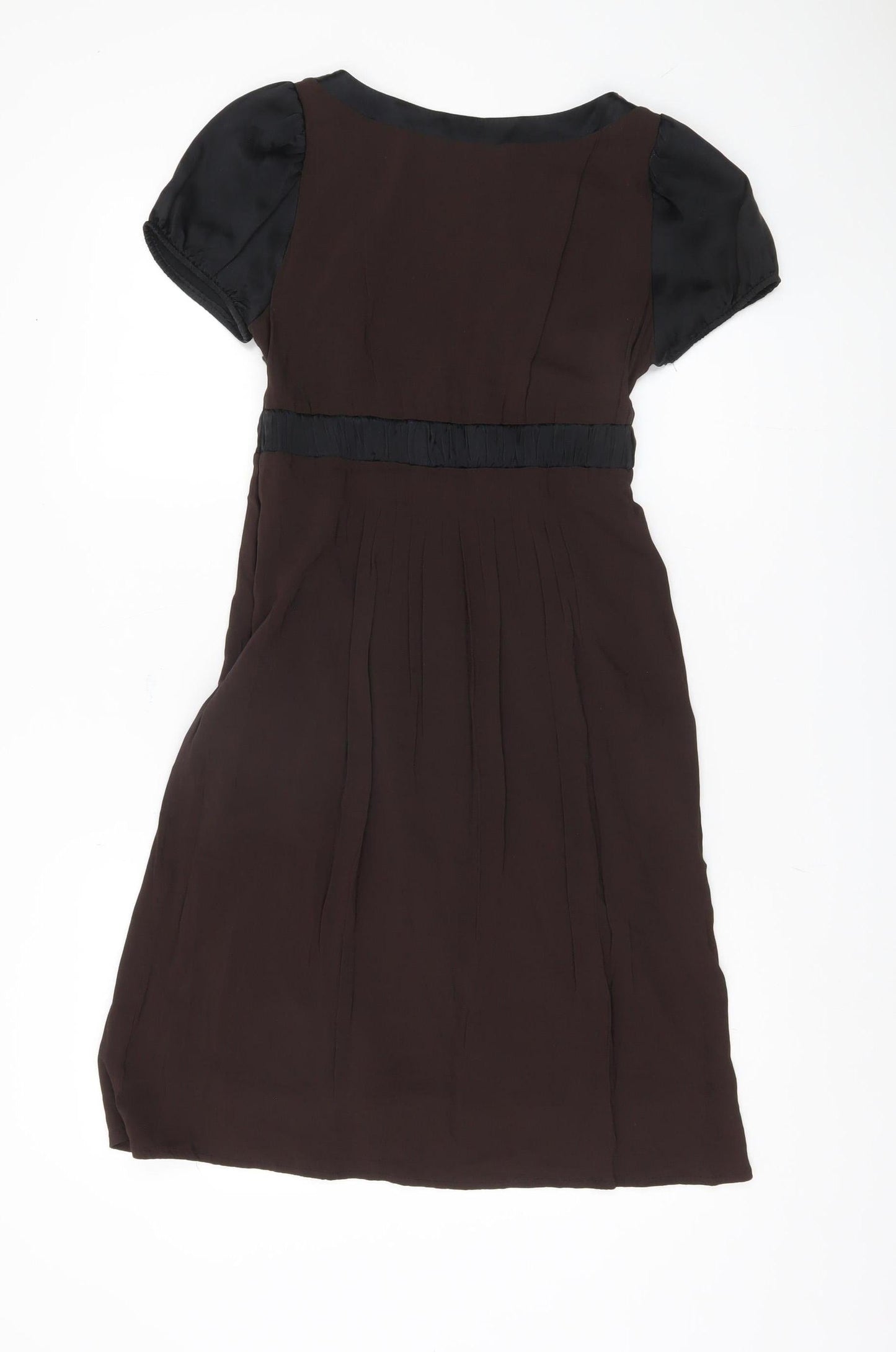 Pennyblack Women's Brown Dress Size 8 Short Sleeve