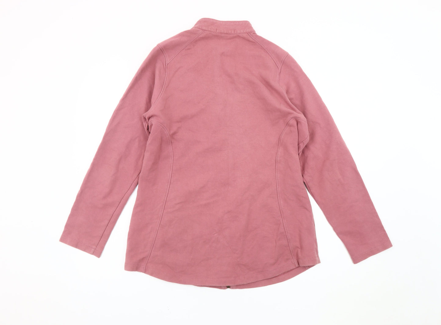 Domyos Women's Pink Jacket Size 14 Casual Long Sleeve