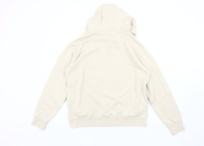 Primark Women's Beige Pullover Hoodie, S, Cartoon Design