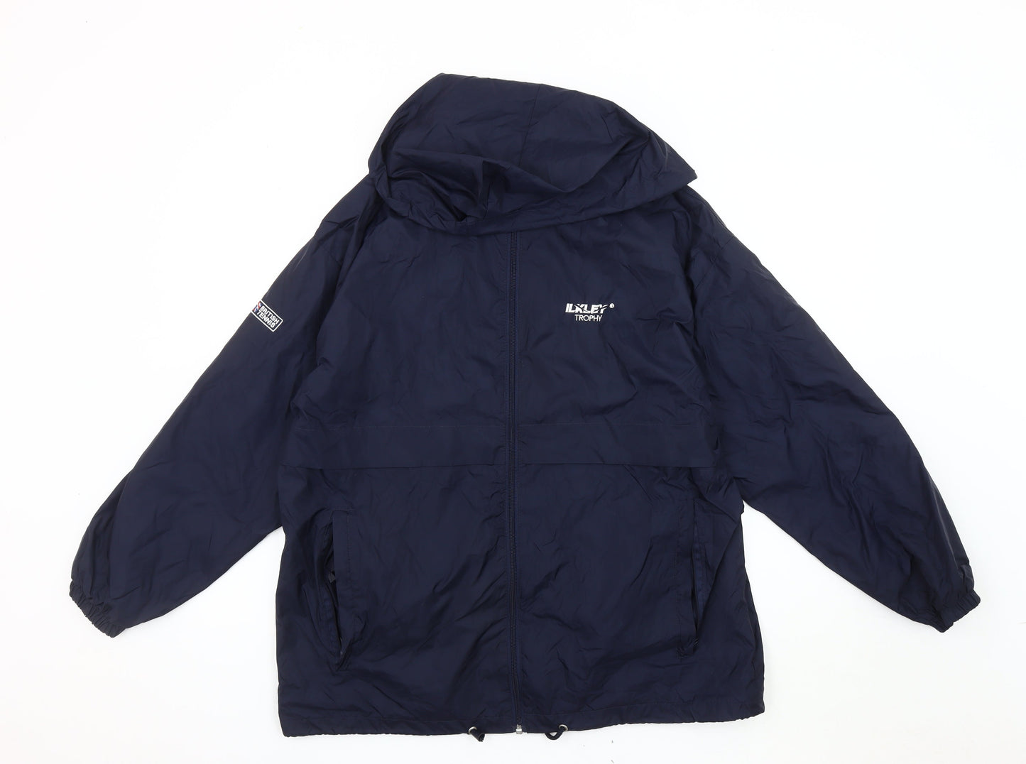 B&C Collection Men's Blue Windbreaker Jacket M