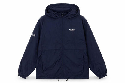 Mens UK Size M B&C Collection Blue Windbreaker Coat