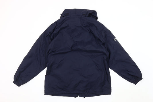 B&C Collection Men's Blue Windbreaker Jacket M