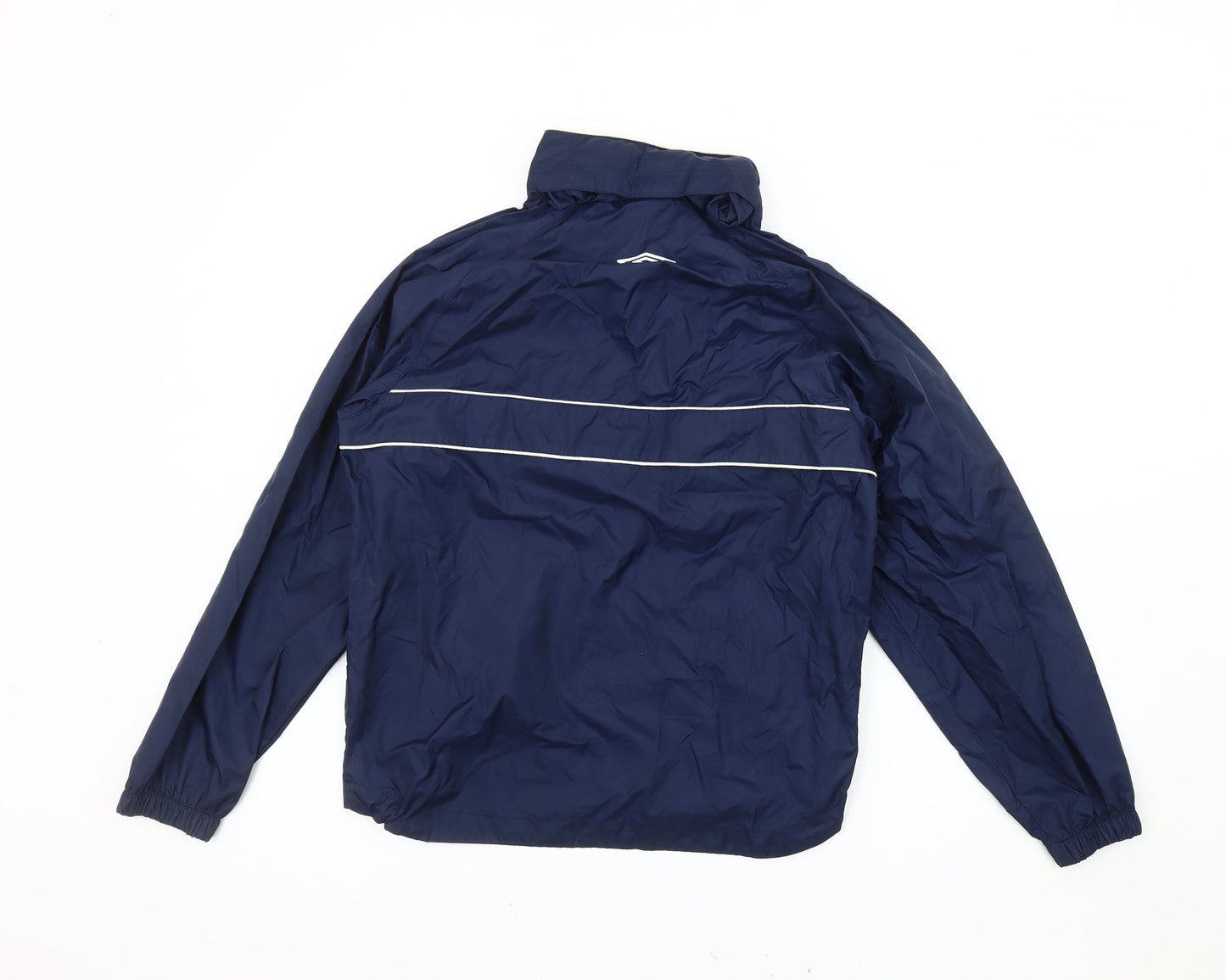 Umbro Boys Blue 1/4 Zip Nylon Hoodie 12 Years