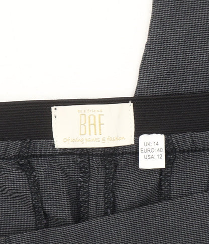 BAF Women's Grey Trousers, Size 14 - Elegant and Versatile