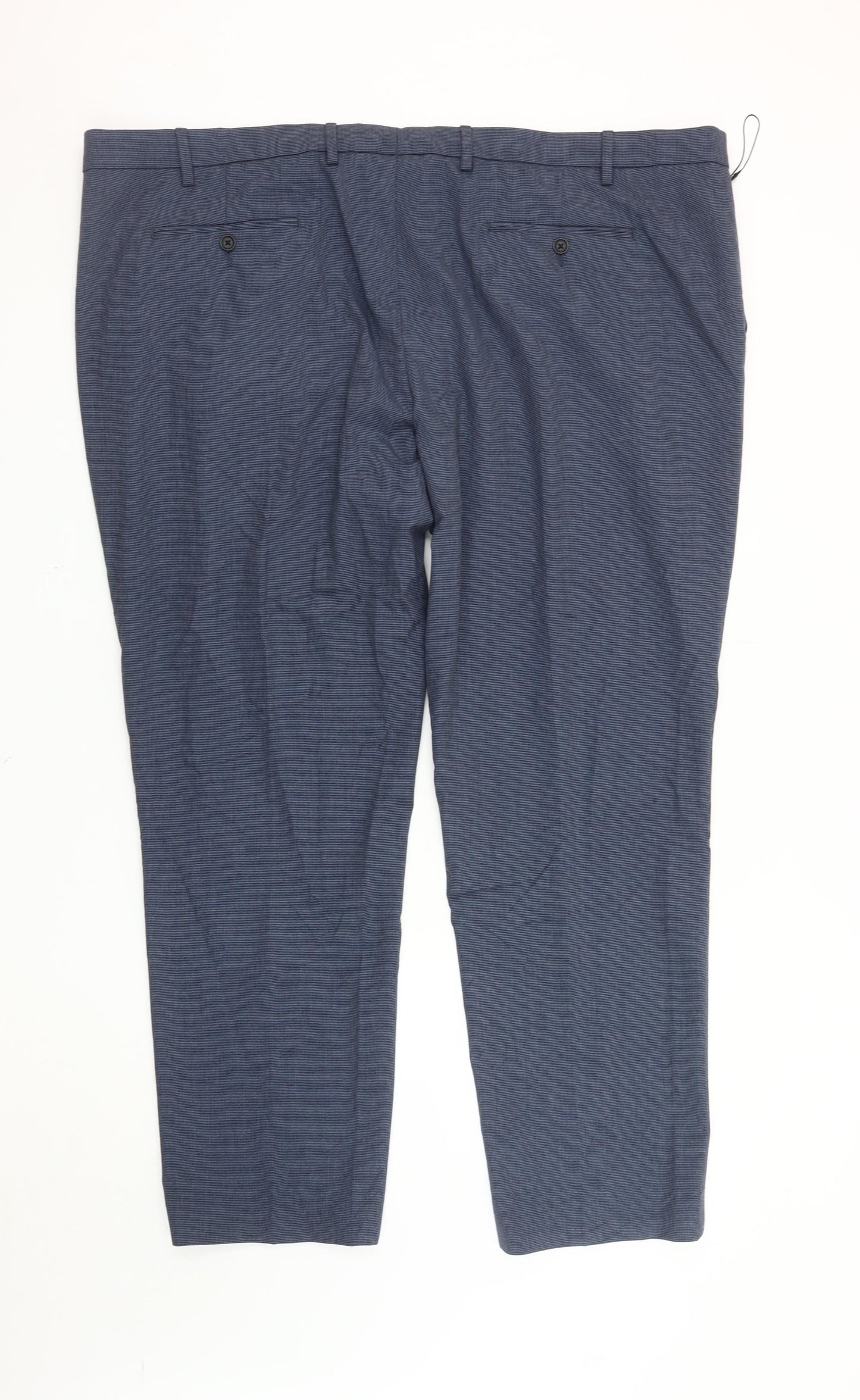 Marks & Spencer Men's Blue Trousers Size 50