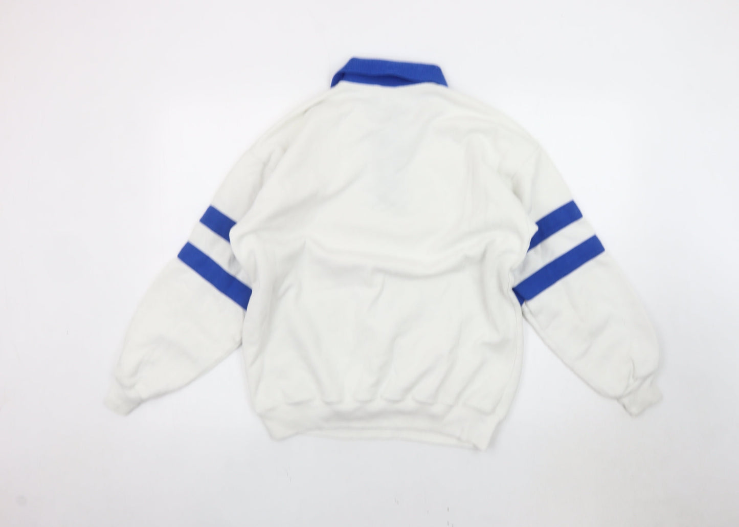 Whytes Men's White Nautical Medium Polo Shirt