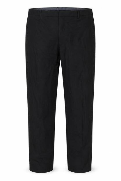 Mens UK Size XL Marks and Spencer Regular Fit Business Formal Black Trousers