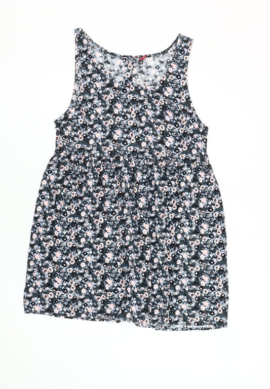 DIVIDED by H&M Women's Floral Shift Dress Size 14