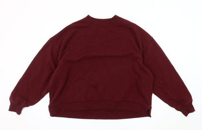 Mens UK Size S American Eagle Red Pullover Sweatshirt