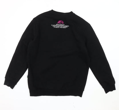 Aprex Men's Black Graphic Sweatshirt M