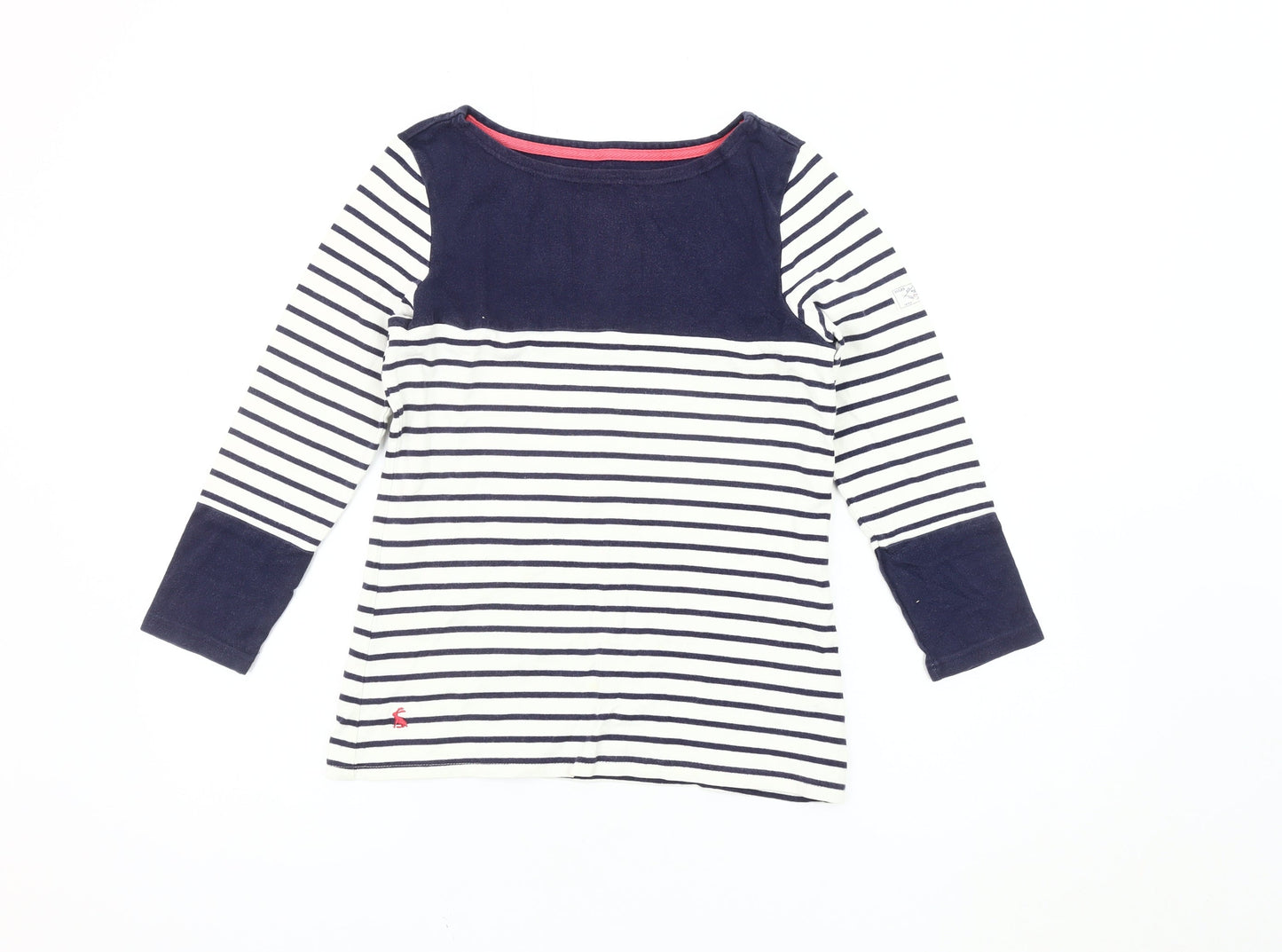 Womens UK Size 6 Joules Multicoloured Basic T-Shirt