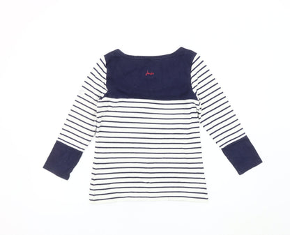 Womens UK Size 6 Joules Multicoloured Basic T-Shirt