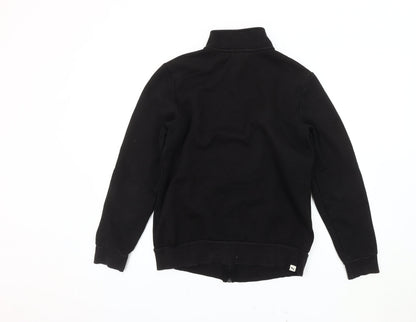 Puma Women's Black Jacket, Size 12, Casual Sports Style