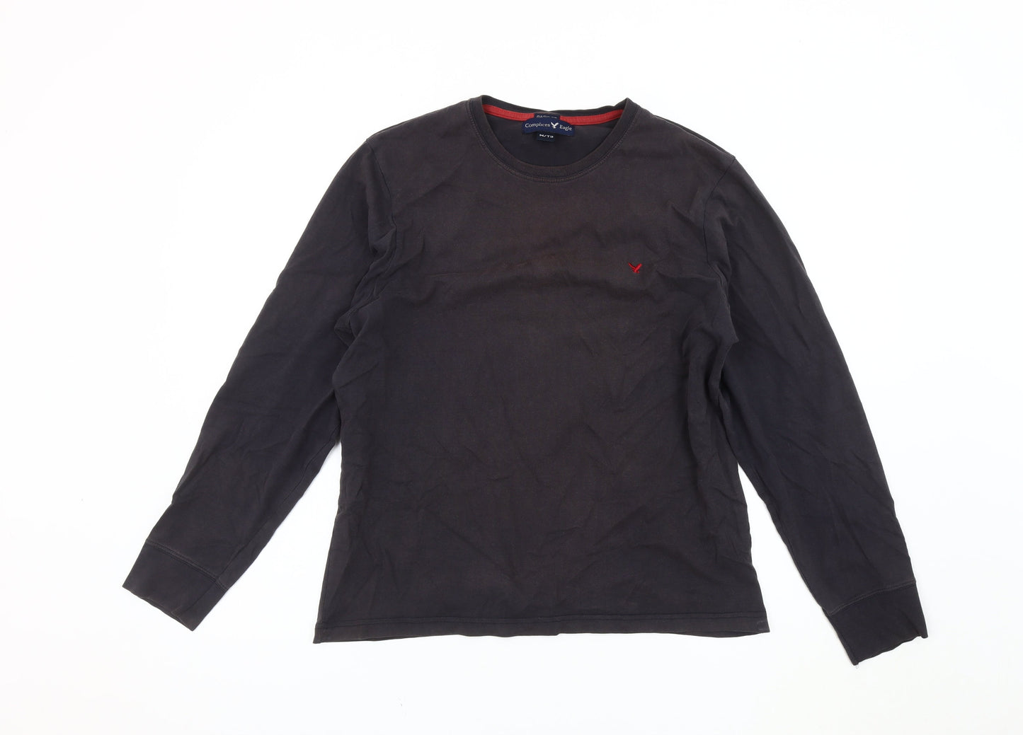 Complices Eagle Men's Black Long Sleeve T-Shirt MT