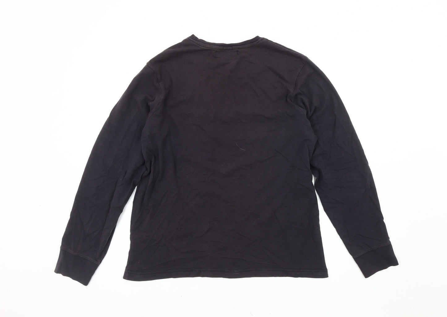 Complices Eagle Men's Black Long Sleeve T-Shirt MT
