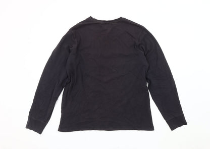 Complices Eagle Men's Black Long Sleeve T-Shirt MT