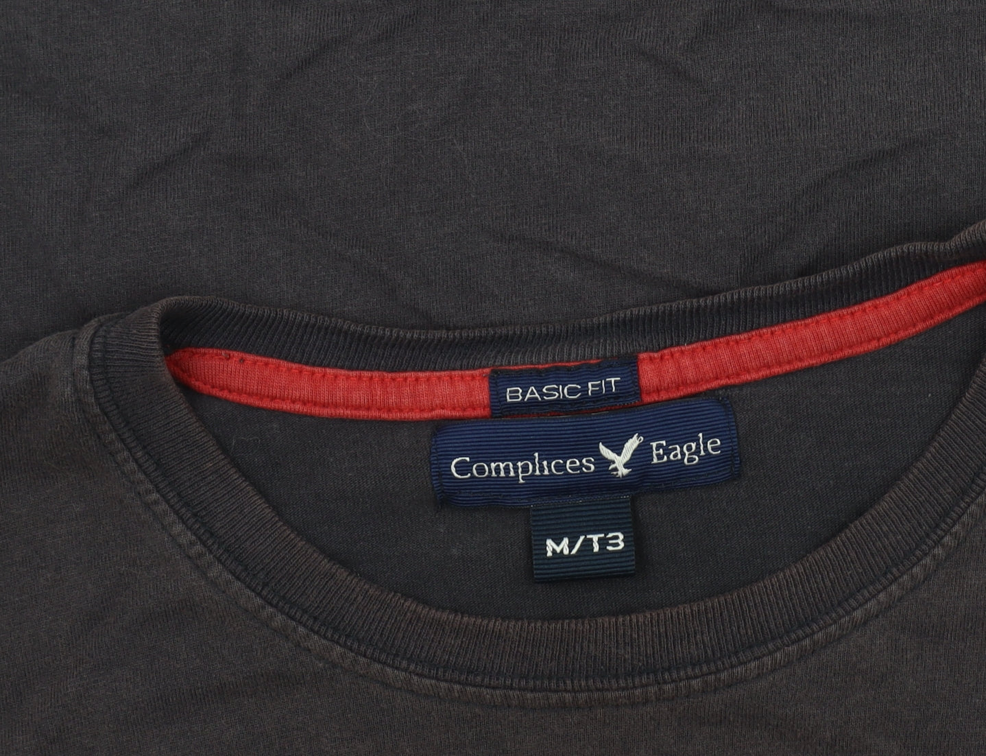 Complices Eagle Men's Black Long Sleeve T-Shirt MT