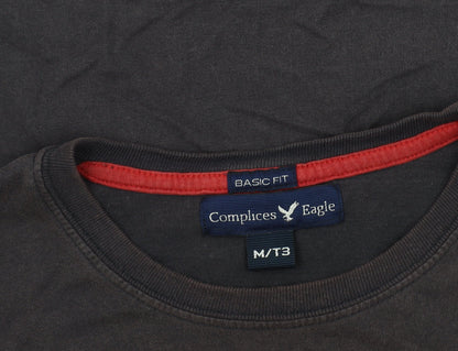 Complices Eagle Men's Black Long Sleeve T-Shirt MT