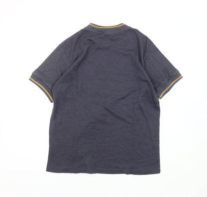 LG Men's Grey Modal Cotton T-Shirt Large