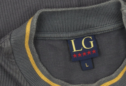 LG Men's Grey Modal Cotton T-Shirt Large