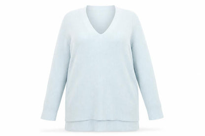 Womens UK Size 14 Marks and Spencer Blue Pullover Jumper