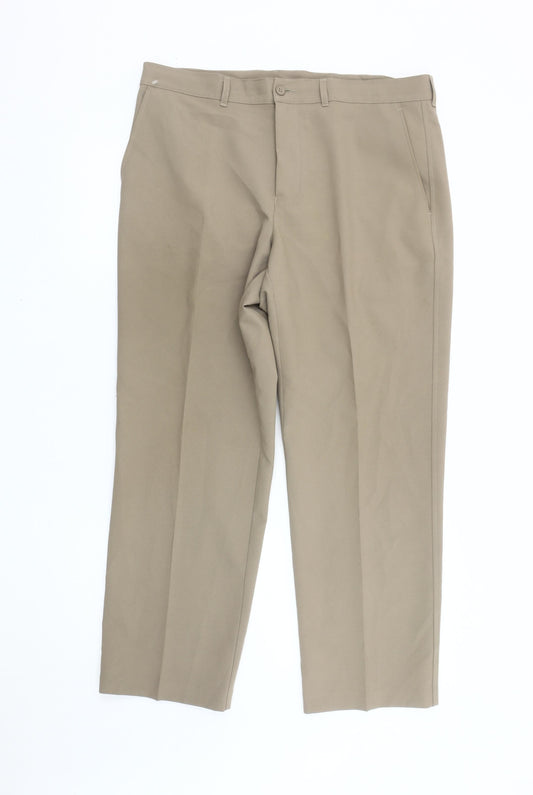 Marks & Spencer Men's Beige Dress Pants Size 36