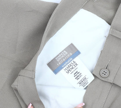 Marks & Spencer Men's Beige Dress Pants Size 36