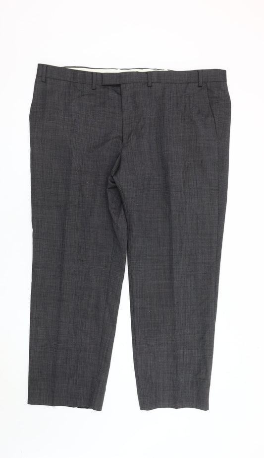 Marks and Spencer Men's Grey Dress Pants 44W 29L
