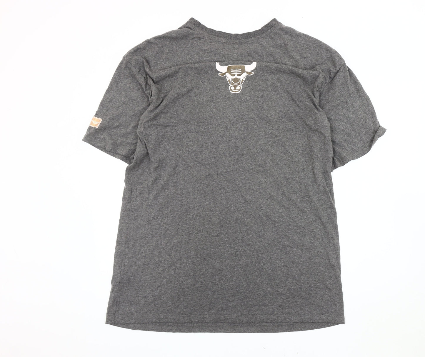 Unisex Adults UK Size 10-12 NBA Grey  T-Shirt