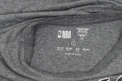 Unisex Adults UK Size 10-12 NBA Grey  T-Shirt