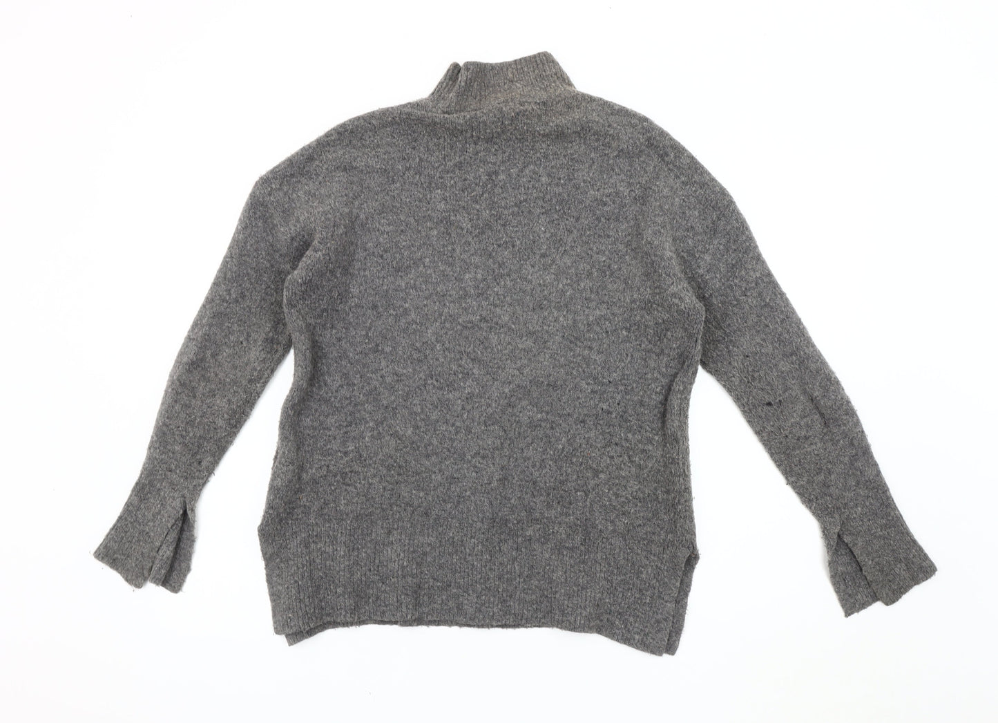 Womens UK Size M Marks and Spencer Grey Pullover Jumper