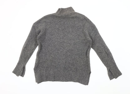 Womens UK Size M Marks and Spencer Grey Pullover Jumper