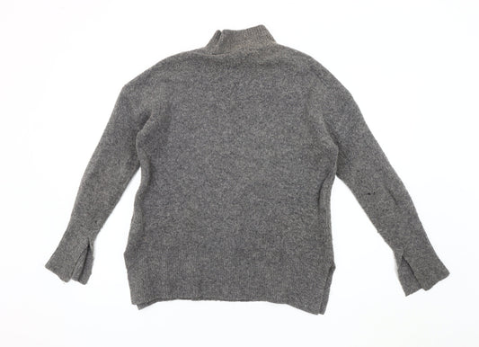 Womens UK Size M Marks and Spencer Grey Pullover Jumper