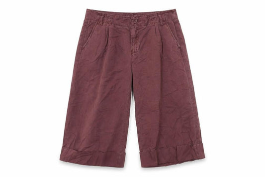 Womens UK Size 6 Old Navy Classic Fit Cropped Red Trousers