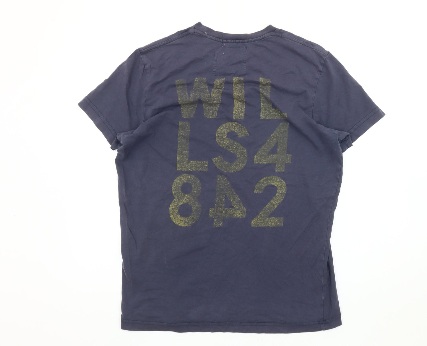 Jack Wills Men's Navy Graphic Print T-Shirt M