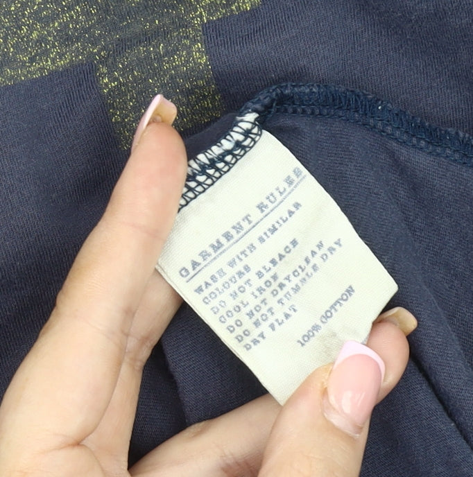 Jack Wills Men's Navy Graphic Print T-Shirt M