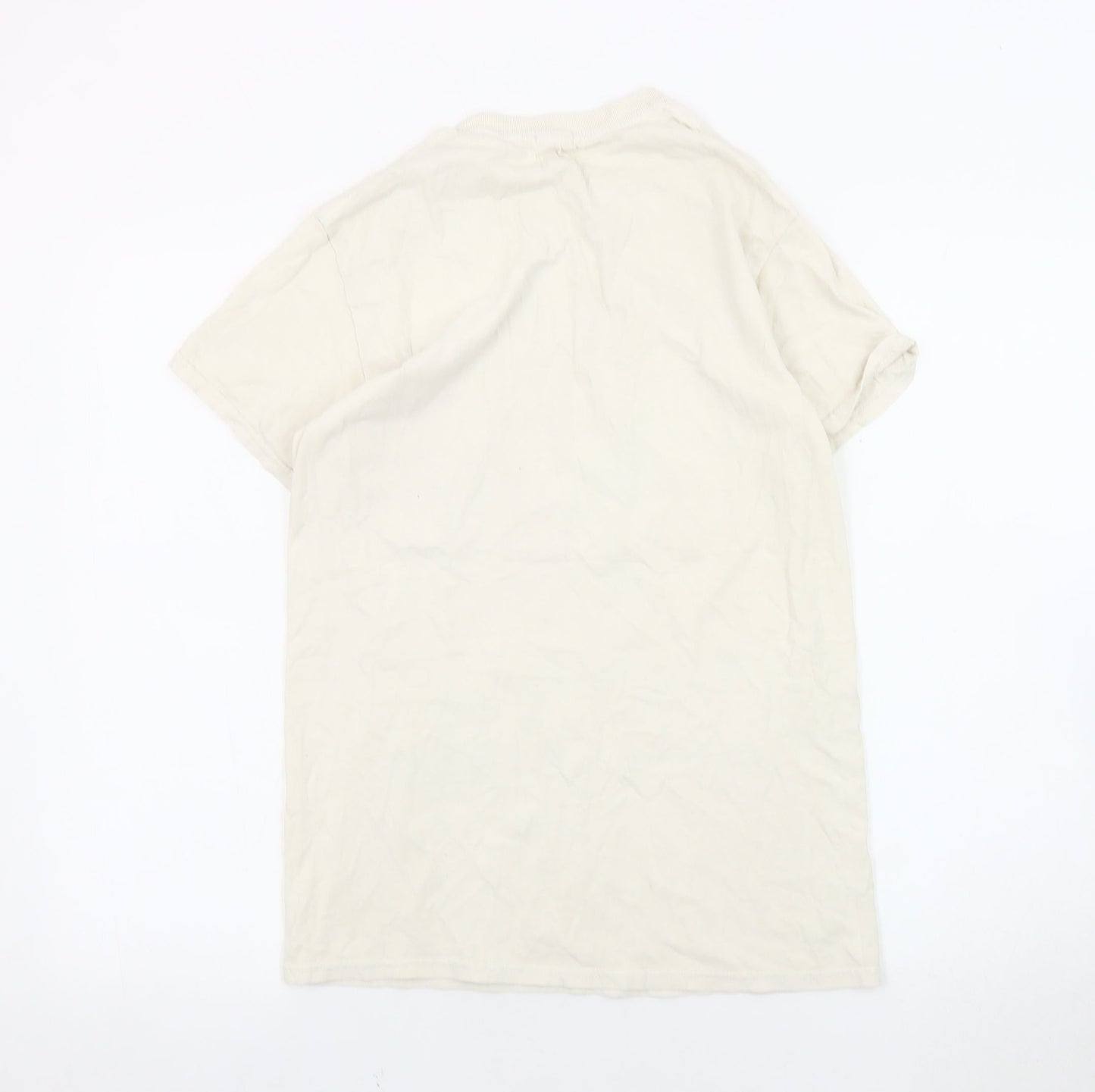 Womens UK Size 8 River Island Beige  T-Shirt