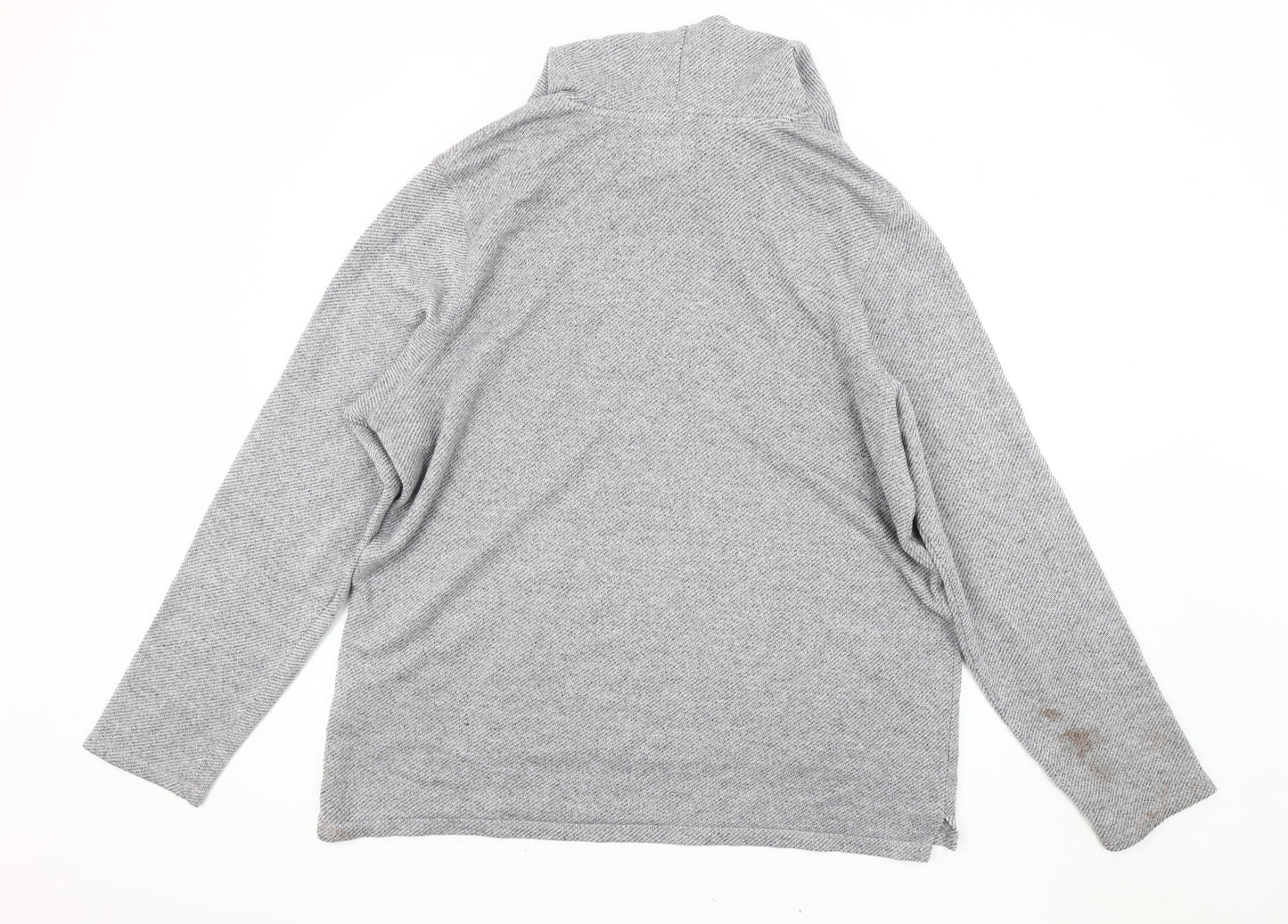 Abercrombie & Fitch Men’s Grey Pullover Hoodie 2XL