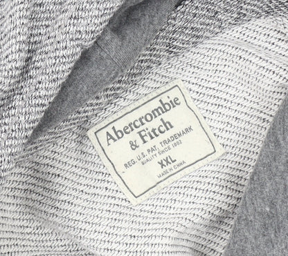 Abercrombie & Fitch Men’s Grey Pullover Hoodie 2XL