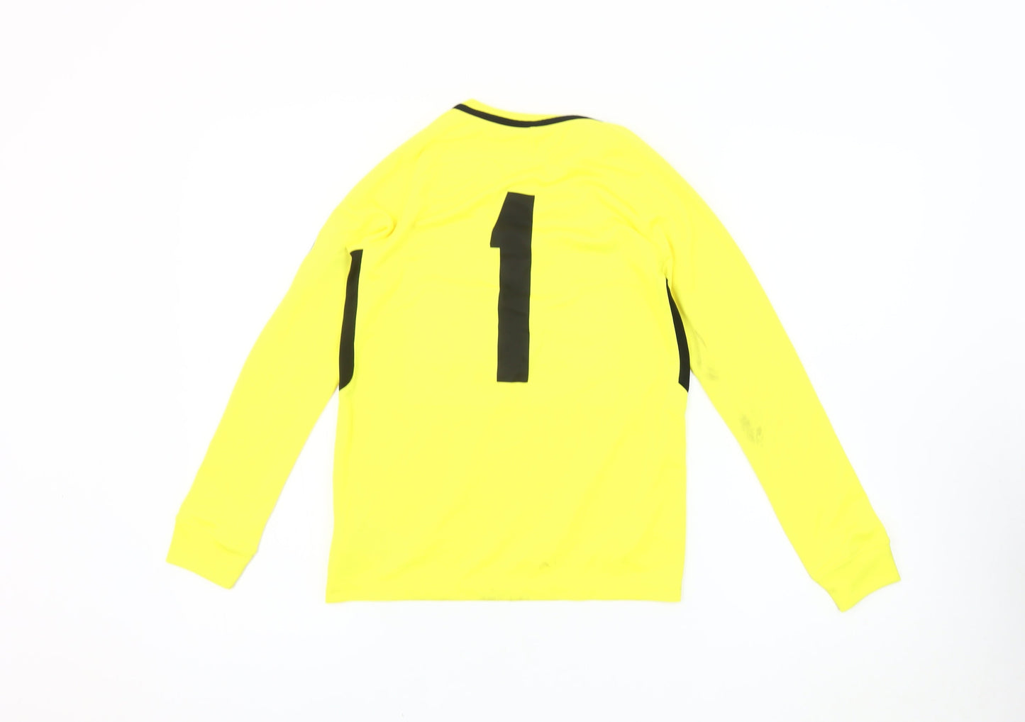 Nike Boys Yellow Football Jersey T-Shirt 10-12 Years