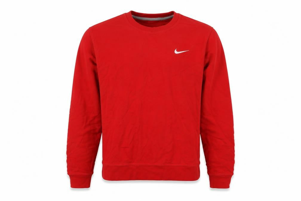 Mens UK Size S Nike Red Pullover Sweatshirt