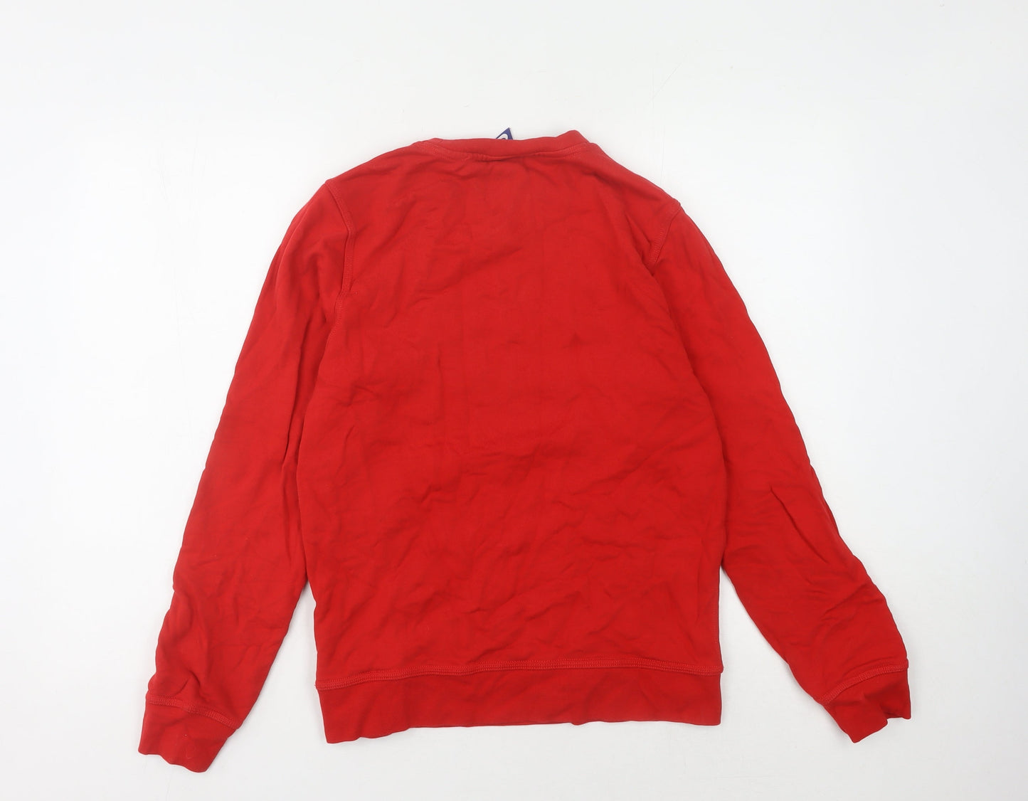 Mens UK Size S Nike Red Pullover Sweatshirt