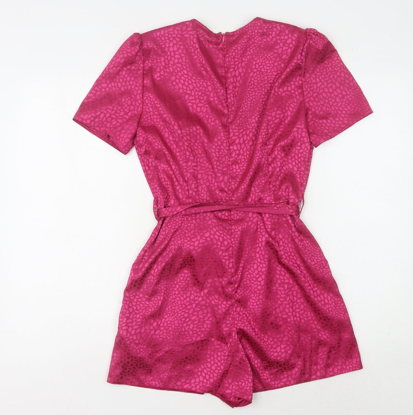 Nobody's Child Pink Animal Print Playsuit, Size 8