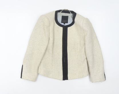 Ted Baker Women's Ivory Blazer, Size S, Lined, Winter
