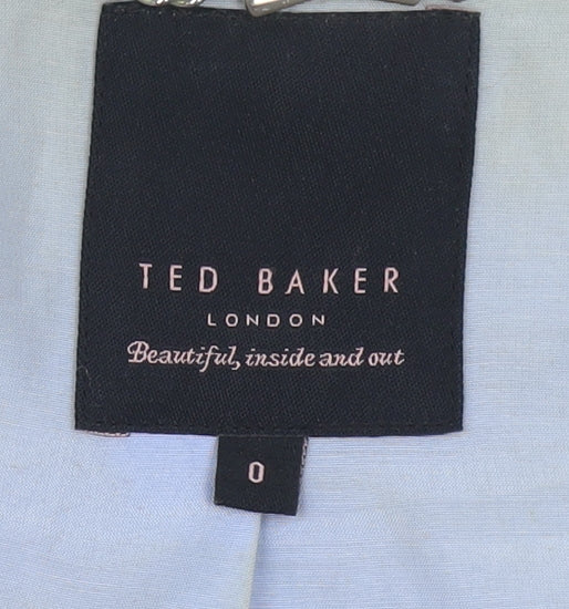 Ted Baker Women's Ivory Blazer, Size S, Lined, Winter