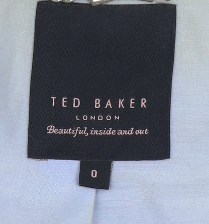 Ted Baker Women's Ivory Blazer, Size S, Lined, Winter