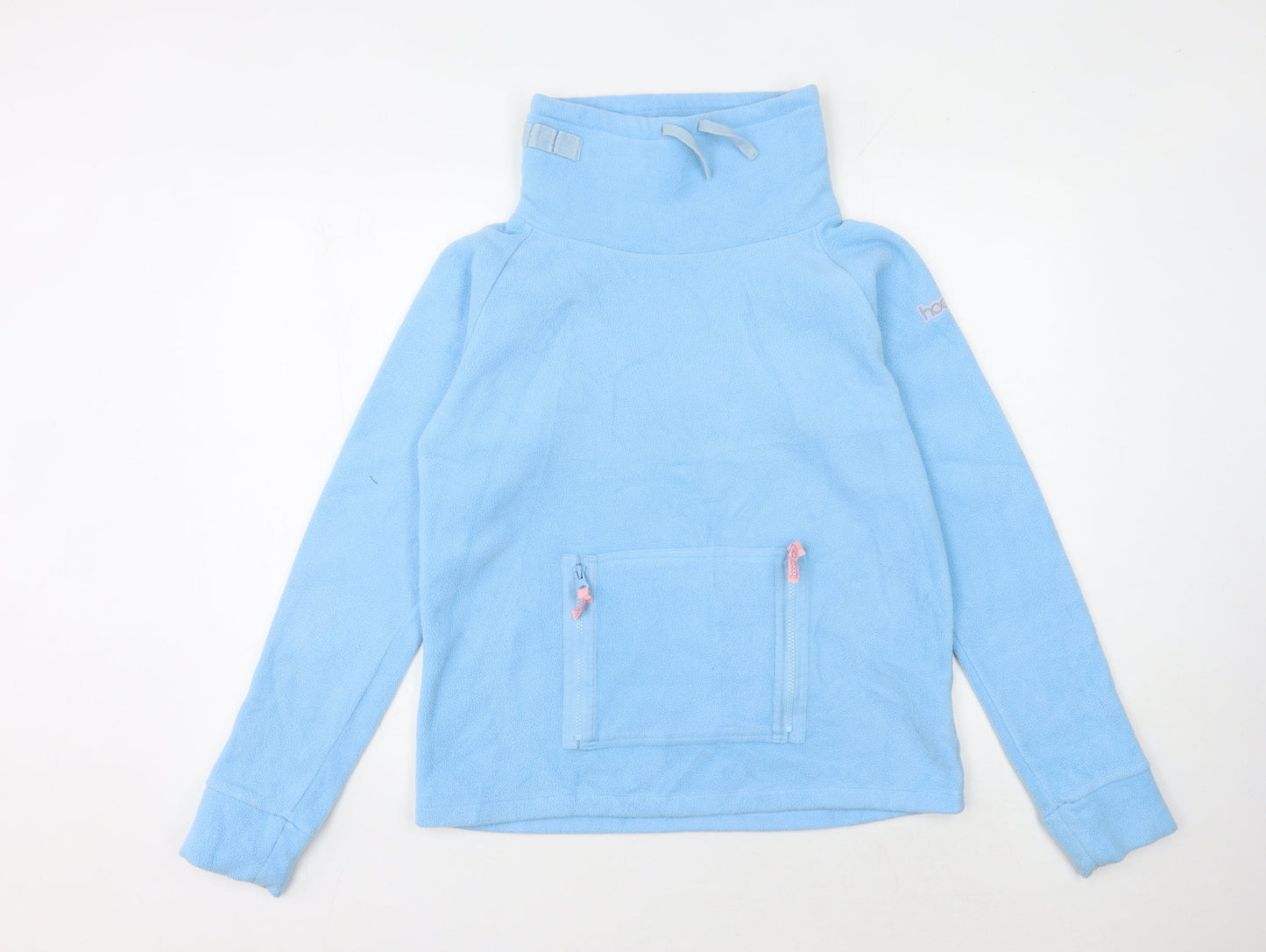 Hooch Women's Blue Sweatshirt Size 14 with Pockets