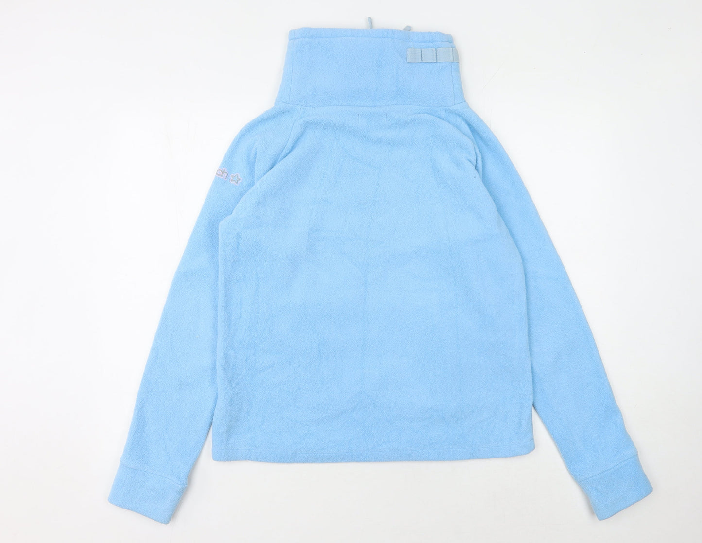 Hooch Women's Blue Sweatshirt Size 14 with Pockets