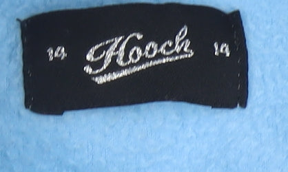 Hooch Women's Blue Sweatshirt Size 14 with Pockets