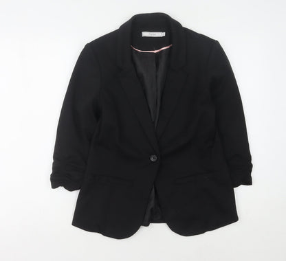 Fransa Women's Black Blazer, Size S, Business Wear